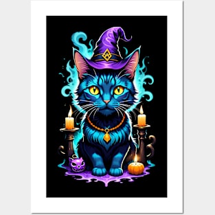 CAT WITCH Posters and Art